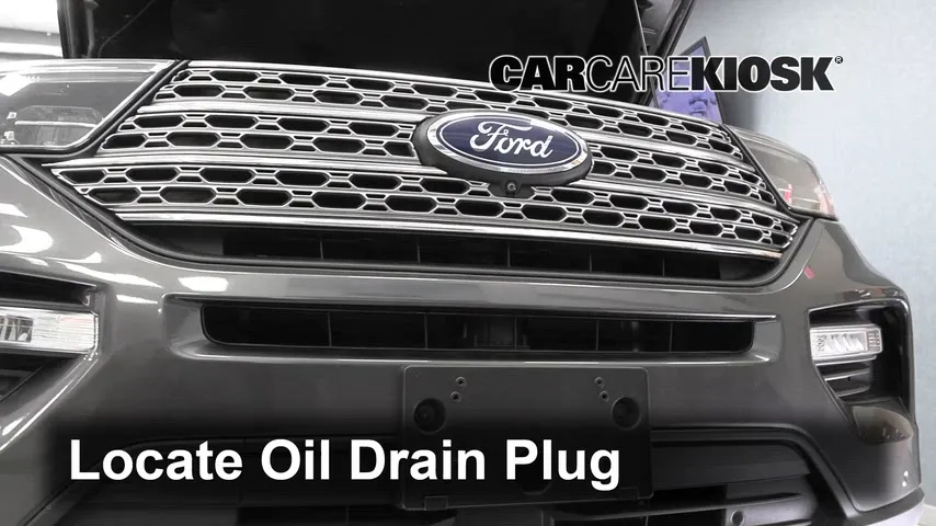 2022 Ford Explorer Limited Hybrid 3.3L V6 FHEV Aceite Cambiar aceite y filtro de aceite